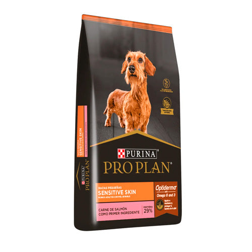 PRO PLAN ADULTO SENSITIVE SKIN OPTIDERMA RAZA PEQUEÑA 1KG (2.2LB