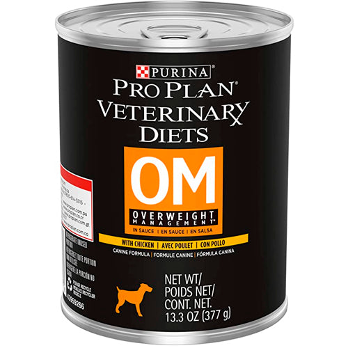 Purina Pro Plan Vd Caniine Om Overweight Lata 13.3Oz – American