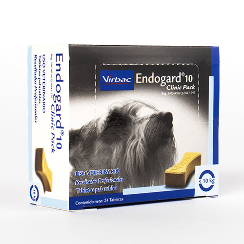 Virbac Endogard 10  24 Tabletas X Caja