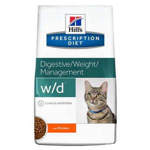 Hills Hills PD Feline W/D  Digestive/Weith/Management With Chicken  4 Lbs