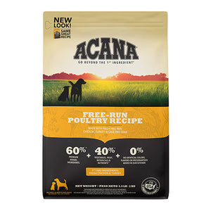 Acana Dog Heritage Free-Run Poultry 4.5 Lbs / 2 Kg