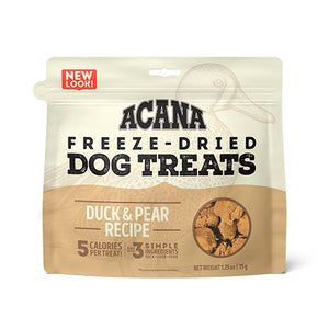 Acana Dog Treats Duck & Pear Dog 1.25 Oz