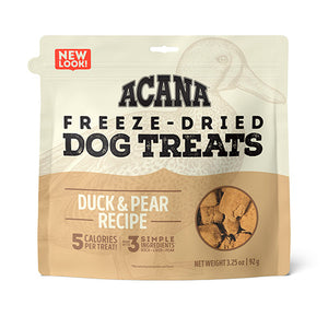 Acana Dog Treats Duck & Pear Dog 3.25 Oz