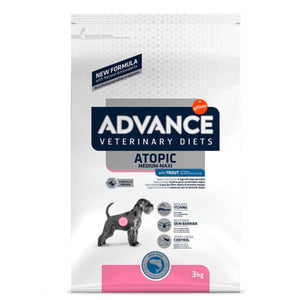 ADVANCE VETERINARY DIETS ATOPIC MEDIUM MAXI  TRUCHA 3KG