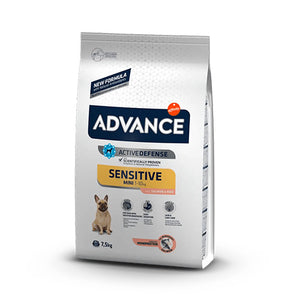 ADVANCE SENSITIVE MINI 1-10 KG SALMON Y ARROZ 7.5KG