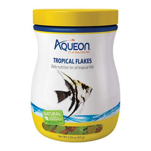 Aqueon Tropical Flakes Food 2.29 Oz