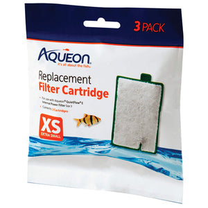 Aqueon Replacement Filter Cartridge 3 Pack xsmall
