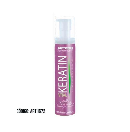 ARTERO ACONDICIONADOR KERATIN MORADO 3.46 OZ / 100 ML H672