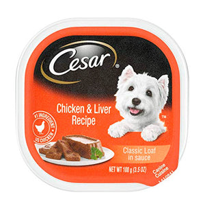CESAR CLASSICS WITH CHICKEN & LIVER JUICES 3.5 GR X 24