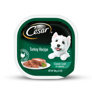 CESAR CLASSICS WITH TURKEY IN MEATY JUICES 3.5 GR X 24