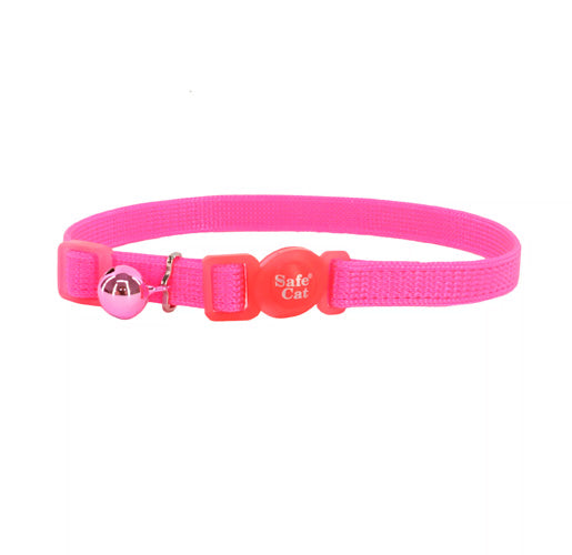 COASTAL COLLAR FUSCIA 8-12" PARA GATOS AJUSTABLE 7001NPK
