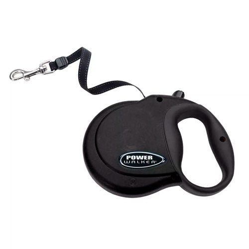 COASTAL POWER WALKER BLACK RETRACTABLE LEAD XSM