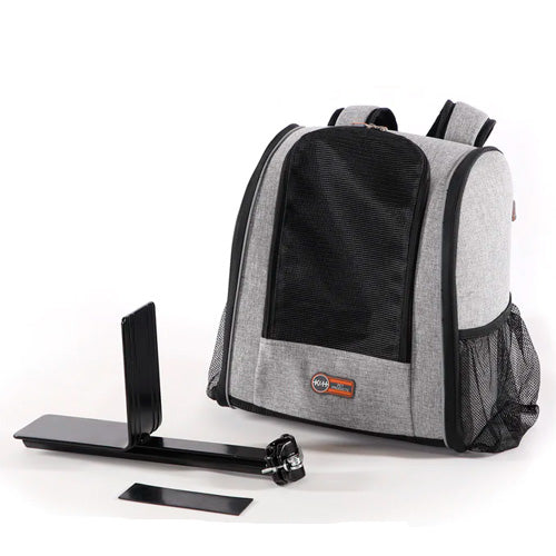 K&H UNIVERSAL BLACK REAR BIKE MOUNT FOR TRAVEL BIKE BASKET & BACKPACK