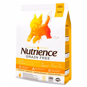 Nutrience Grain Free  Razas Pequeñas - Pavo Pollo & Arenque 2.5 Kg