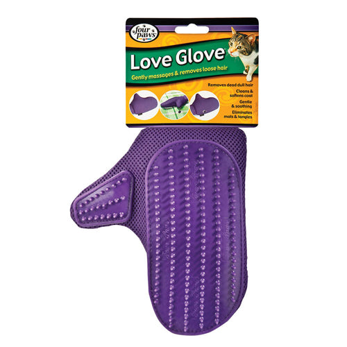 Four Paws Love Grommig Mitt para gatos