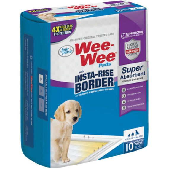 Four Paws Wee-Wee Insta-Rise Border 10 Unid.