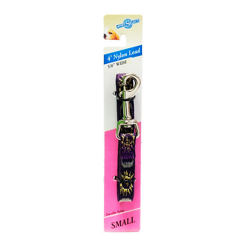 FOUR PAWS PET SELECT PASEADOR 5/8 x 4 LEAD - ESTAMPADO