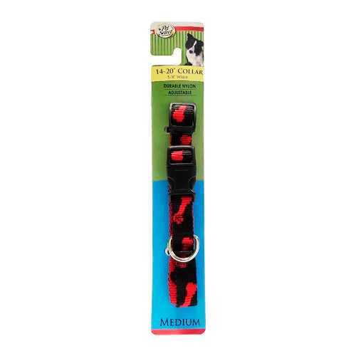 FOUR PAWS PET SELECT COLLAR 5/8 x 14-20" M - ESTAMPADO