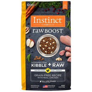 INSTINCT RAWBOOST CHICKEN ALL LIFE STAGES 4LB (DOG)