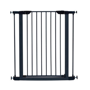 MIDWEST 29" TALL GRAPHITE GLOW IN THE DARK STEEL PET GATE, EXPANDS 29-38" WIDE 2929SG-GL