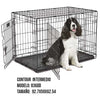 Mid West contour Two Door Foldind Crate Intermedio 92.7X59X62.54