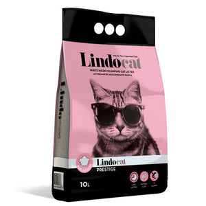 LINDOCAT  ARENA PARA GATOS PRESTIGE BABY POWDER 10L COMPACT