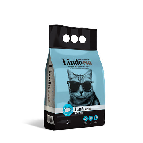 LINDOCAT  ARENA PARA GATOS  SOPLY 5L COMPACT