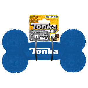 TONKA RUBBER XL DIAMOND PLATE FEEDER BONE -BLUE
