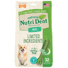 Nylabone Nutri dent Fresh Breath Mini For Dog 510 Lbs Pack de 32 Unidades