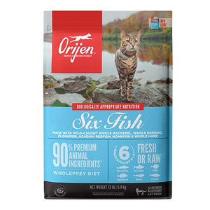 Orijen Cat 6 Fish Cat 12 Lb/ 5.45 Kg