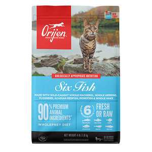 Orijen Cat 6 Fish Cat  4 Lb / 1.8 Kg