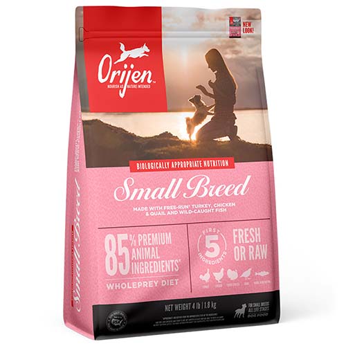 Orijen Dog small Breed 4.0 Lb /  1.8 Kg