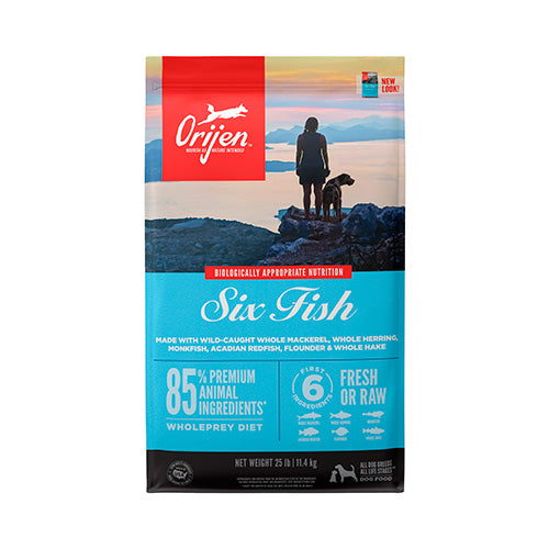 ORIJEN 6 FISH DOG 25 LB DOR4430-25 – American Pets Panama