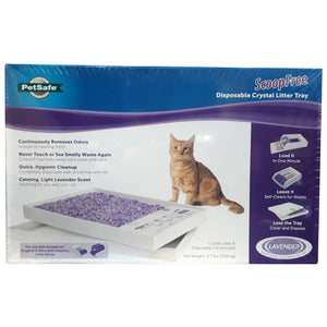 Pet Safe Scoopfree Litter Tray Lavander 4.5 Lbs /2.04 Kg