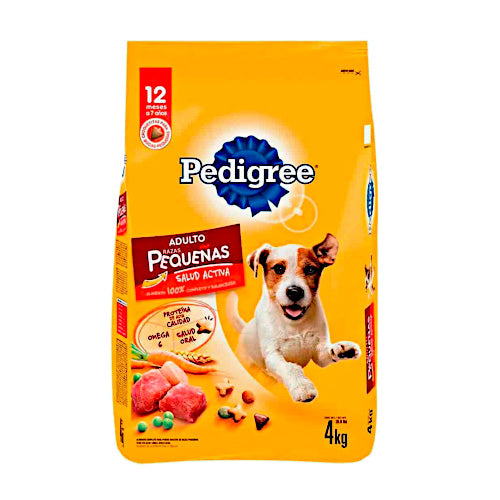 PEDIGREE RAZAS PEQUEÑAS 4 KG X 5