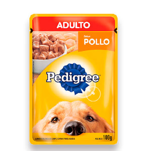 PEDIGREE POUCH ADULTO POLLO 100 GR X 30