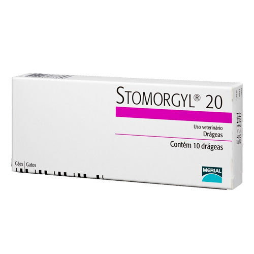 STOMORGYL 20 MG 10 TABLETAS MORADO VENTA POR UNIDAD
