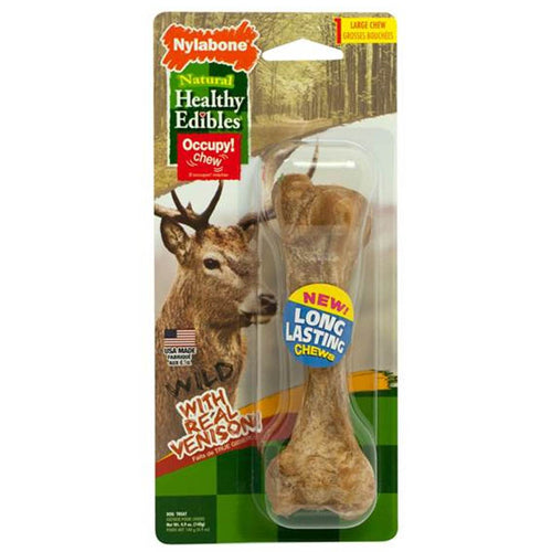 Nylabone Hueso Comestible Wild Venison 1Ct large