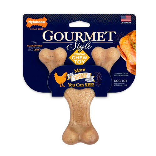 NYLABONE NYLA STRG CHW WISHBNE REG CKN GOURMET STYLE NFCW102P