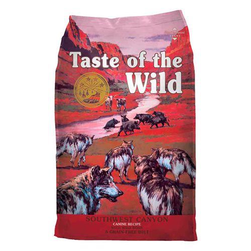 TASTE OF THE WILD SOUTHWEST CANYON WITH WILD BOAR 12.35 LBS / 5.6 KGS
