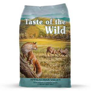 TASTE OF THE WILD APPALACHIAN VALLEY SMALL BREED WITH VENISON AND GARBANZO BEANS 5.6 Kg