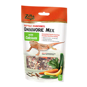 ZILLA FOOD OMNIVORE REPTILE MUNCHIES 7 OZ 100109954